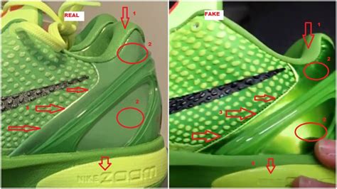 fake tall kobe shoes|mismatch kobe grinches.